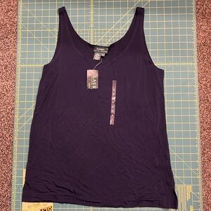 New Ralph Lauren Navy tank top size XL